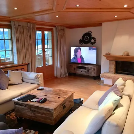 Great Luxurious Flat In Pitoresque Lauenen Village Apartment *
